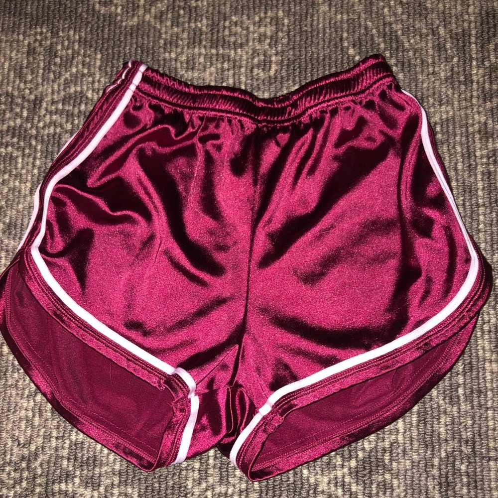 Satin lounge shorts